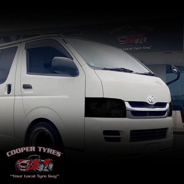TOYOTA HIACE ZX 200 Series 2014-2018 Dark Tint Headlight covers